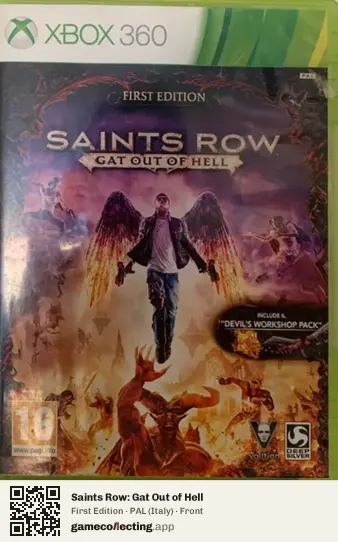 Saints Row: Gat Out of Hell Xbox 360, Italy box front