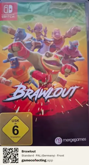 Brawlout Nintendo Switch, Germany box front