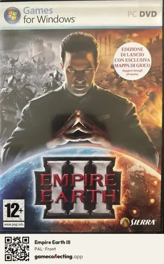 Empire Earth III Computer, PAL box front