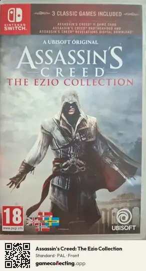 Assassin's Creed: The Ezio Collection Nintendo Switch, PAL box front