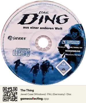 The Thing Computer, PAL disc