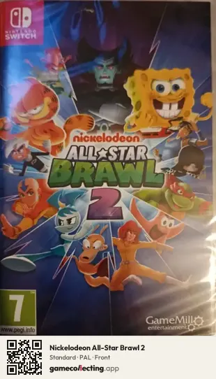 Nickelodeon All-Star Brawl 2 Nintendo Switch, PAL box front