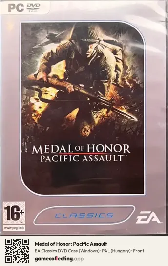 Medal of Honor: Pacific Assault Computer, Hungary box front