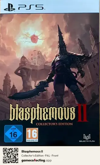 Blasphemous II PlayStation 5, PAL box front