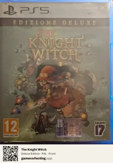 The Knight Witch PlayStation 5, PAL box front