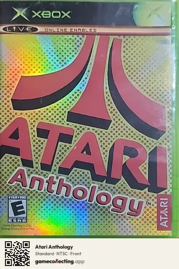 Atari Anthology Xbox, NTSC box front