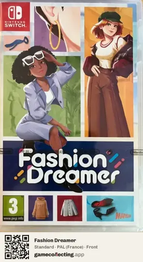 Fashion Dreamer Nintendo Switch, France box front