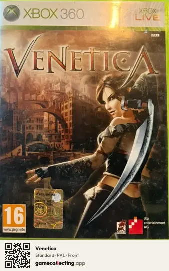 Venetica Xbox 360, PAL box front