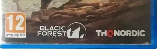 Titan Quest, the PEGI square on its front