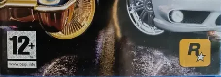 Midnight Club 3: DUB Edition Remix, the PEGI square on its front