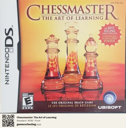 Chessmaster: The Art of Learning Nintendo DS, NTSC box front