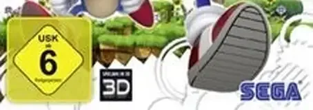 Sonic Generations, the USK square on its front