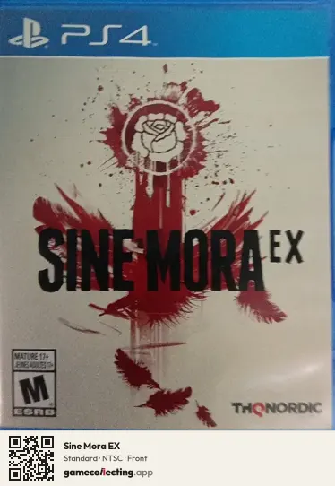 Sine Mora EX PlayStation 4, NTSC box front