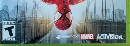 The Amazing Spider-Man 2, the ESRB box on its front