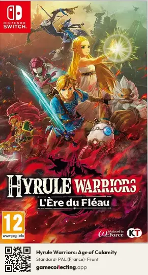 Hyrule Warriors: Age of Calamity Nintendo Switch, France box front