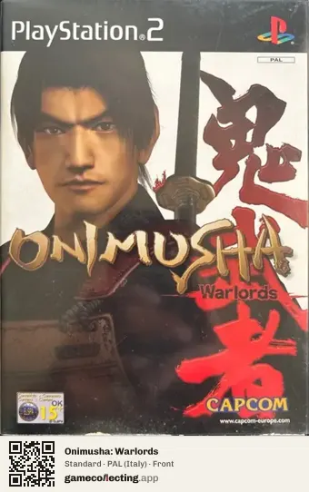 Onimusha: Warlords PlayStation 2, Italy box front