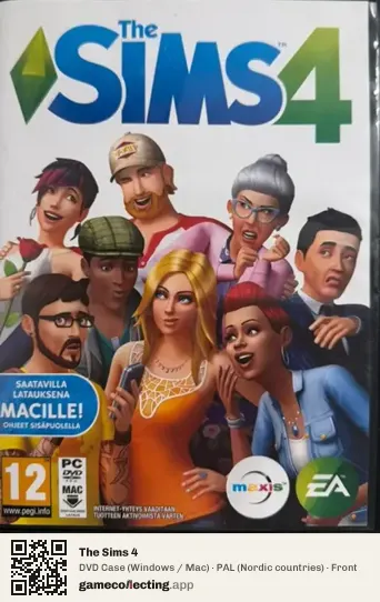 The Sims 4 Computer, Nordic countries box front