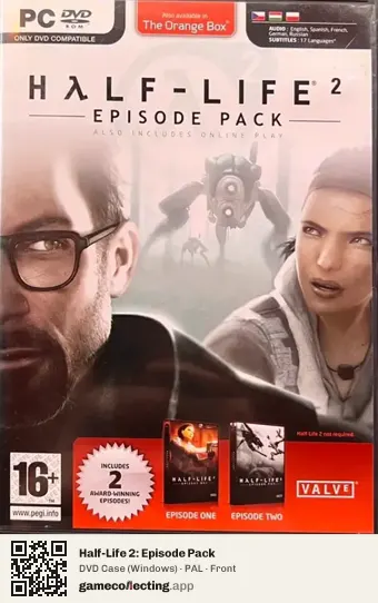 Half-Life 2: Episode Pack Computer, PAL box front