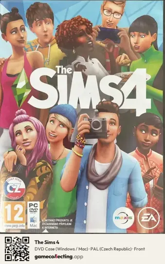The Sims 4 Computer, Czech Republic box front