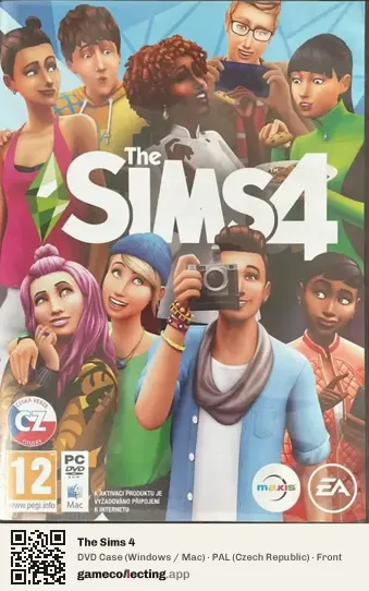 The Sims 4 Computer, Czech Republic box front