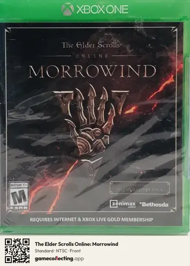The Elder Scrolls Online: Morrowind Xbox One, NTSC box front
