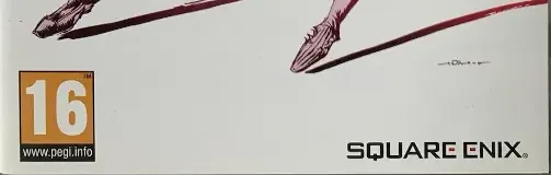 Final Fantasy XIII-2, the PEGI square on its front