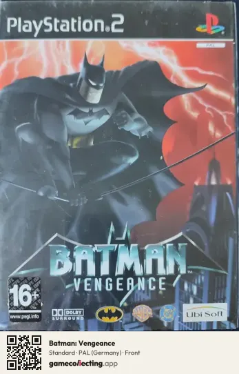 Batman: Vengeance PlayStation 2, Germany box front