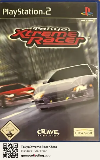 Tokyo Xtreme Racer Zero PlayStation 2, PAL box front