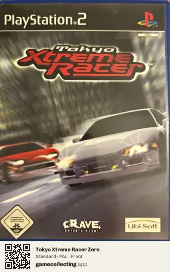 Tokyo Xtreme Racer Zero PlayStation 2, PAL box front