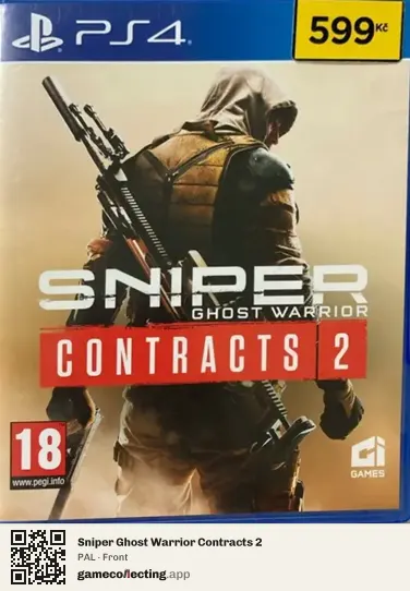 Sniper Ghost Warrior Contracts 2 PlayStation 4, PAL box front