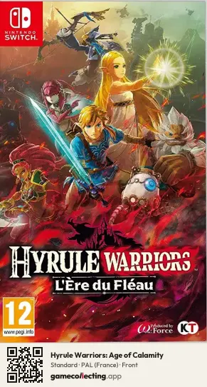 Hyrule Warriors: Age of Calamity Nintendo Switch, France box front