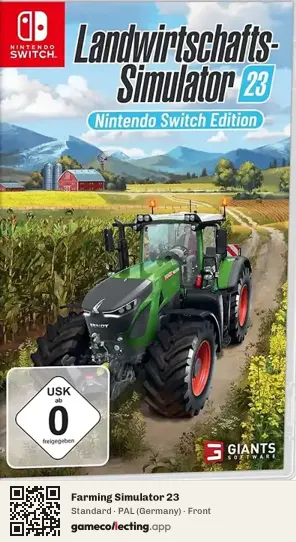 Farming Simulator 23 Nintendo Switch, Germany box front