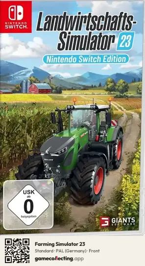 Farming Simulator 23 Nintendo Switch, Germany box front