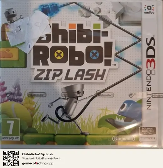 Chibi-Robo! Zip Lash Nintendo 3DS, France box front