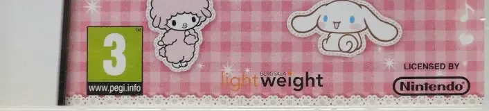 Loving Life with Hello Kitty & Friends, the PEGI square on its front