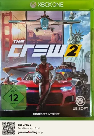 The Crew 2 Xbox One, Germany box front