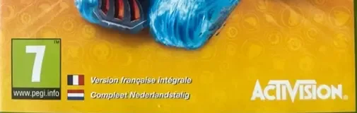 Skylanders: SuperChargers, the PEGI square on its front