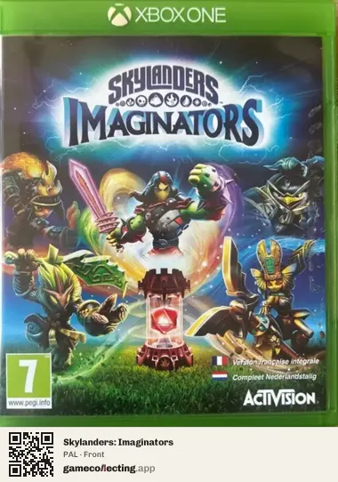 Skylanders: Imaginators Xbox One, PAL box front