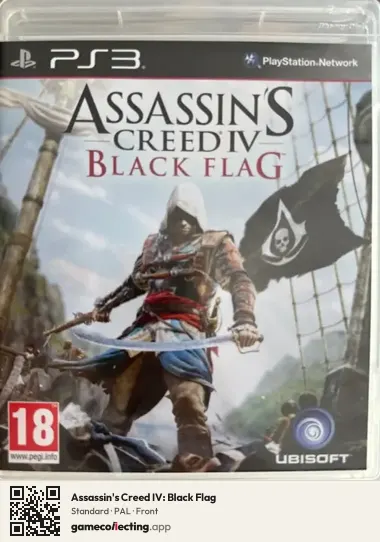 Assassin's Creed IV: Black Flag PlayStation 3, PAL box front