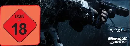 Halo 3: ODST, the USK square on its front