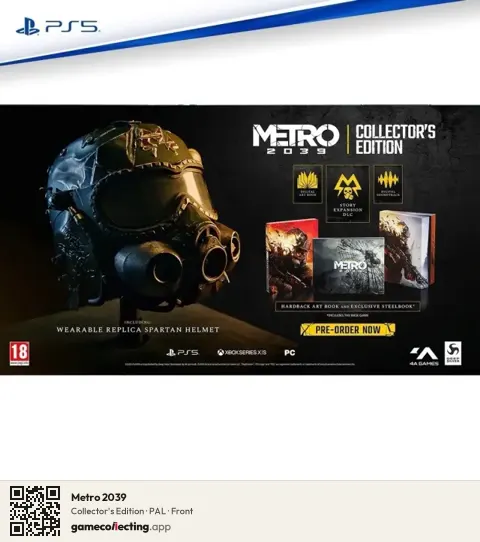 Metro 2039 PlayStation 5, PAL box front