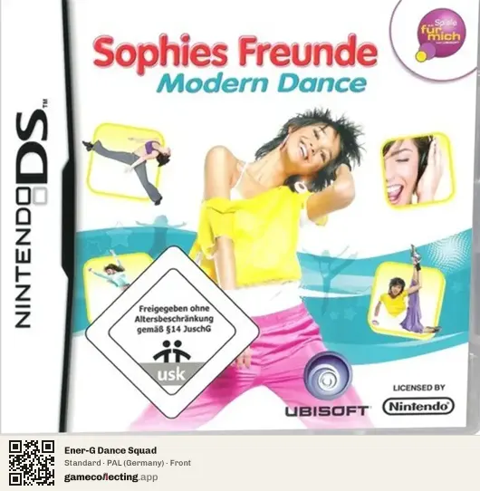 Ener-G Dance Squad Nintendo DS, Germany box front