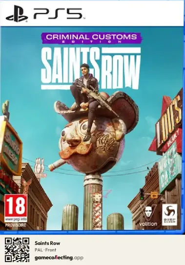 Saints Row PlayStation 5, PAL box front
