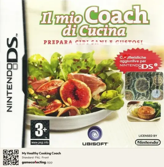 My Healthy Cooking Coach Nintendo DS, PAL box front