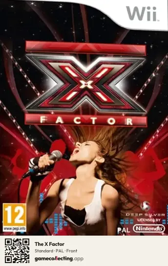 The X Factor Nintendo Wii, PAL box front