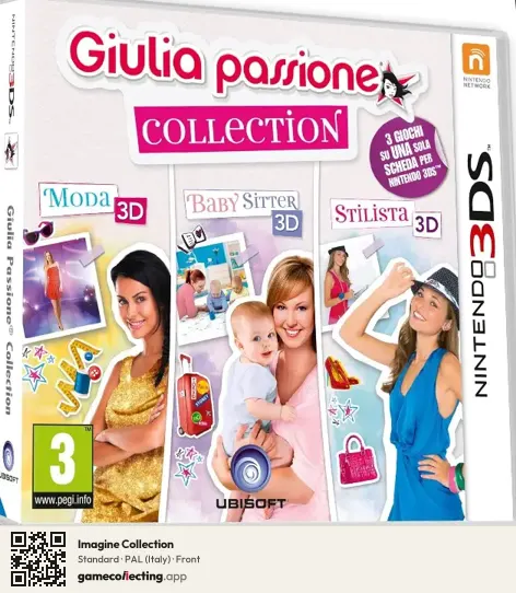 Imagine Collection Nintendo 3DS, Italy box front
