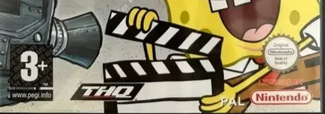SpongeBob SquarePants: Lights, Camera, Pants!, the PEGI square on its front