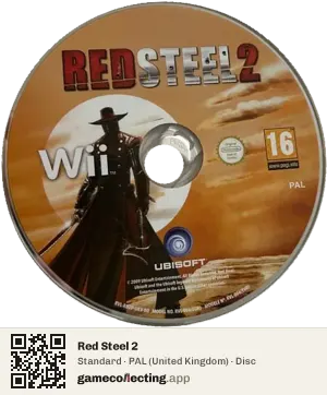 Red Steel 2 Nintendo Wii, PAL disc