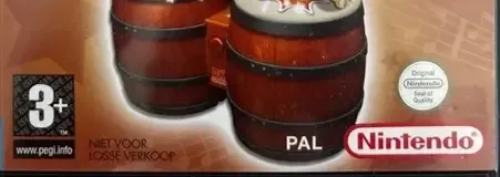 Donkey Konga, the PEGI square on its front