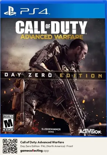 Call of Duty: Advanced Warfare PlayStation 4, North America box front